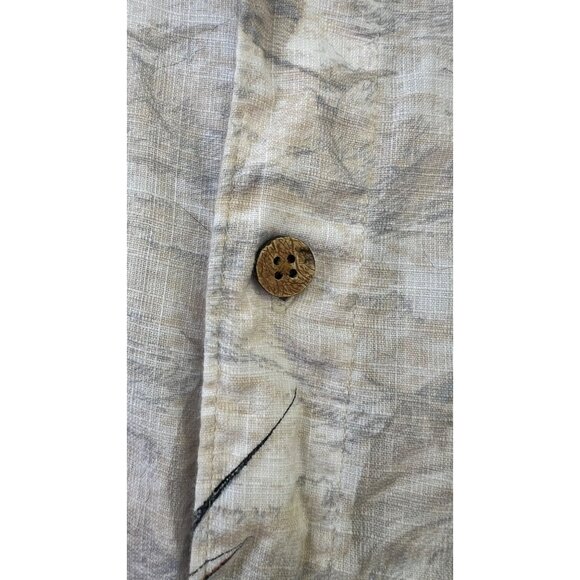 Reel Legends XL Mens Fishing Print Button-Down Shirt  Lightweight 100% Cotton  B - Picture 8 of 9